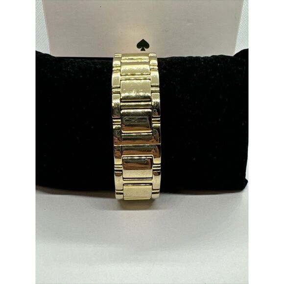 Kate Spade Gramercy 0009 Women's Gold Stainless Steel Analog Dial Watch JNA146 - Picture 4 of 11